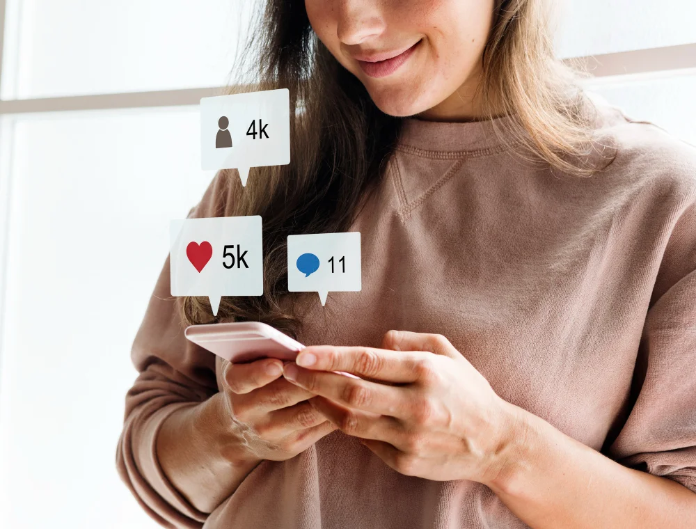 perfis mais famosos das redes sociais