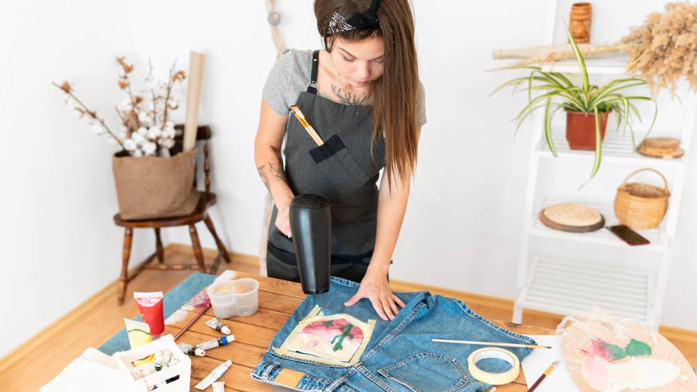 O que é corante para tingir roupa e como funciona? 4 pintar a roupa com tinta